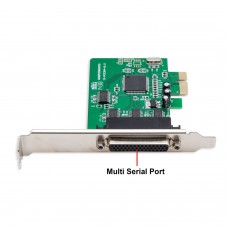 4 Port DB9 Serial PCI-e x1 Card - SI-PEX15038