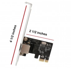 Single Port Gigabit Ethernet PCI-e x1 Network Card - SI-PEX24038