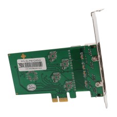 4 Port Gigabit Ethernet PCI-e x1 Network Interface Card - SI-PEX24042