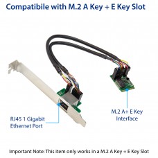 Single Port Gigabit Ethernet M.2 A+E Key NIC Modules - SI-PEX24071