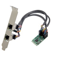Dual Port Gigabit Ethernet M.2 (B & M-Key) Modules PCIe interface