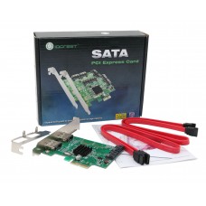 2 Port SATA III and 2 Port eSATA RAID PCI-e 2.0 x2 Card - SI-PEX40058