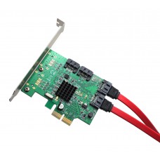 4 Port SATA III PCI-e 2.0 x2 Card - SI-PEX40062