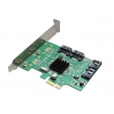 4 Port SATA III NON-RAID PCI-e 2.0 x1 Card - SI-PEX40064