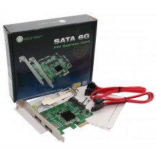 2 Port SATA III 2 Port eSATA III PCI-e 2.0 x1 Card - SI-PEX40065