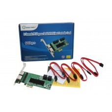 4 Port SATA III or 4 Port eSATA III PCI-e 1.0 x2 Card - SI-PEX40072
