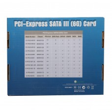 2 Port eSATA III PCI-e 2.0 x1 RAID Card - SI-PEX40076