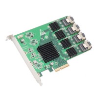 16 Port SATA PCI-e 2.0 x4 Card - SI-PEX40097