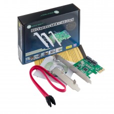 2 Port SATA III RAID PCI-e 2.0 x1 Card - SI-PEX40098