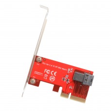 U.2 - MiniSAS to PCI-e 3.0 x4 2.5" NVME SFF-8639 Adapter Card - SI-PEX40119
