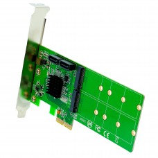 2 M.2 B Key and 2 Port SATA III PCIe 3.0 x2 RAID Expansion Card - SI-PEX50102