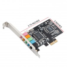 5.1 Channel PCI-e x1 Sound Card - SI-PEX63096