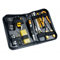 43 Pieces Computer Basic Maintenance Tool Kit, Slim Zipped Case - SY-ACC65051