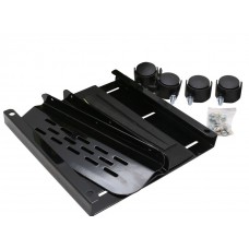 Steel PC Stand for ATX Case with Adj. Width with Caster wheels - SY-ACC65057