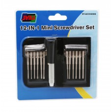 12-in-1 Mini Screwdriver Set. Great for Cell Phones, Laptops, Eyeglasses, etc. - SY-ACC65066