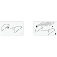 Foot Rest with Plastic Support Arches - SY-ACC65070