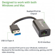 USB 3.0 Type-A 2.5 Gigabit Ethernet LAN Adapter