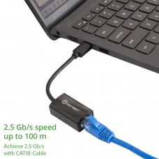 USB-C 3.0 2.5 Gigabit Ethernet LAN Adapter