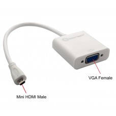 Active Mini HDMI Male to VGA Female Adapter - SY-ADA31046