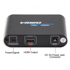 VGA HD15 + 3.5mm Audio to HDMI Converter - SY-ADA31050