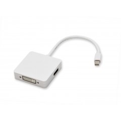 Mini DisplayPort to HDMI / DVI / DisplayPort Adapter, 3-in-1 - SY-ADA33008