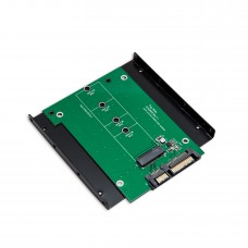 M.2 NGFF SSD to SATA III Adapter with 3.5" Drive Bracket - SY-ADA40086