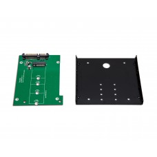 M.2 NGFF SSD to SATA III Adapter with 3.5" Drive Bracket - SY-ADA40086