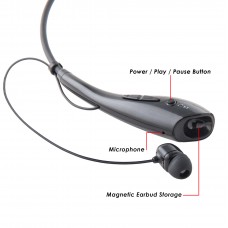 Neck-Hook Bluetooth Stereo In Ear Headset - SY-AUD23064