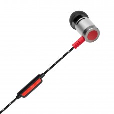 Art of Sound In-Ear Ear Bud Headphone with Strong Woven Cable Cords and In-Line Mic - SY-AUD63101