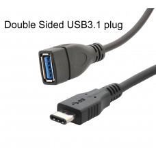 3 ft USB 3.1 Type C Male to Type A Female Cable - SY-CAB20171