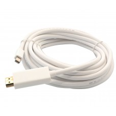 15 ft Mini DisplayPort 1.2 to HDMI 1.4 Cable - SY-CAB33021