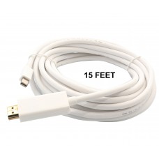 15 ft Mini DisplayPort 1.2 to HDMI 1.4 Cable - SY-CAB33021