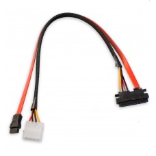 15.75" SATA Data and Power Combo Cable - SY-CAB40004