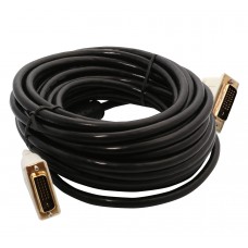 30 ft DVI Dual Link Male to Male Cable Gold Plated Connector - SY-DVID-MM30