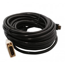 30 ft DVI Dual Link (24+1) to HDMI Male-Male Cable, Gold Plated - SY-DVIHDMI-MM30