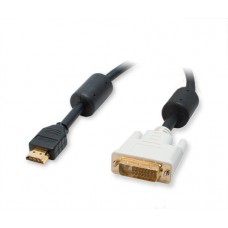 30 ft DVI Dual Link (24+1) to HDMI Male-Male Cable, Gold Plated - SY-DVIHDMI-MM30