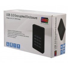 USB 3.0 Encrypted Enclosure - SY-ENC25043