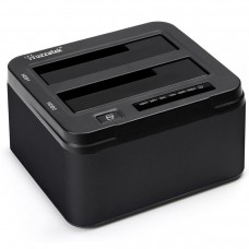 Dual Bay USB 3.0 Docking Station for 2.5" and 3.5" SATA HDD/SSD - SY-ENC50121
