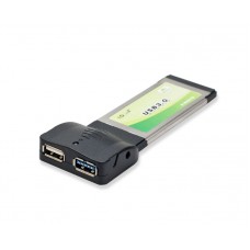 Single Port USB 3.0 and 1 Port USB 2.0 34mm ExpressCard - SY-EXP20055
