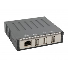 USB 2.0 4 Port Hub With 10/100 Mbs LAN Port - SY-HUB50045