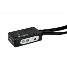 2 Port VGA and PS/2 KVM Switch with Audio support - SY-KVM22001