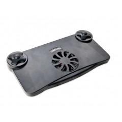 Notebook Cooler Stand for 7"~17" Laptop, with Fan, Black Color - SY-NBK68011