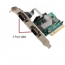 2 Port DB9 Serial PCI 2.1 32 Bit Controller - SY-PCI15004