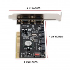 4 Port SATA II PCI RAID Card - SY-PCI40010