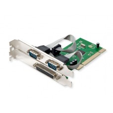 2 Port DB9 Serial and 1 Port DB25 Parallel PCI 32 Bit Card - SY-PCI50029