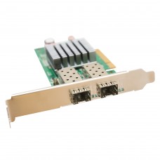 2 Port QSFP 10 Gigabit PCI-e x8 NIC Network Card Intel Chipset - SY-PEX24049