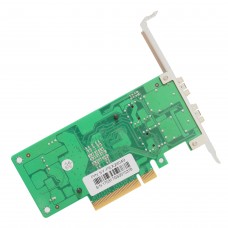 2 Port QSFP 10 Gigabit PCI-e x8 NIC Network Card Intel Chipset - SY-PEX24049
