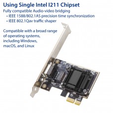 Single Port Gigabit Ethernet PCI-e x1 Controller card - SY-PEX24067