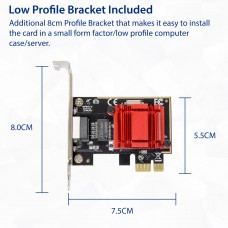 Single Port Gigabit Ethernet PCI-e x1 Controller card - SY-PEX24068