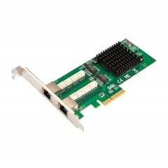 Dual Port Copper Gigabit Ethernet PCI Express Bypass Server Adapter Intel i350-am2 Based